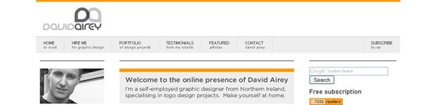 David Airey, graphic designer, logo designer