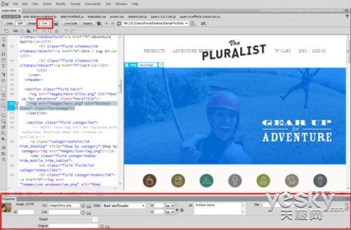 網(wǎng)頁(yè)制作軟件Dreamweaver CC 2014新功能_天極yesky軟件頻道