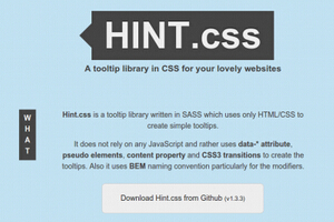 
20個實用便捷的CSS3工具、庫及實例