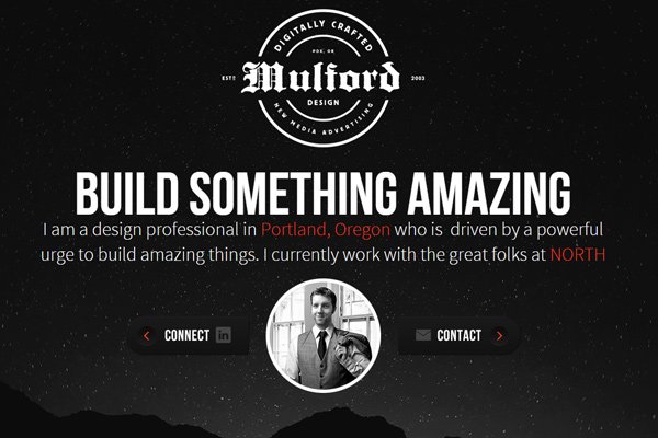 ryan mulford freelance design portfolio layout