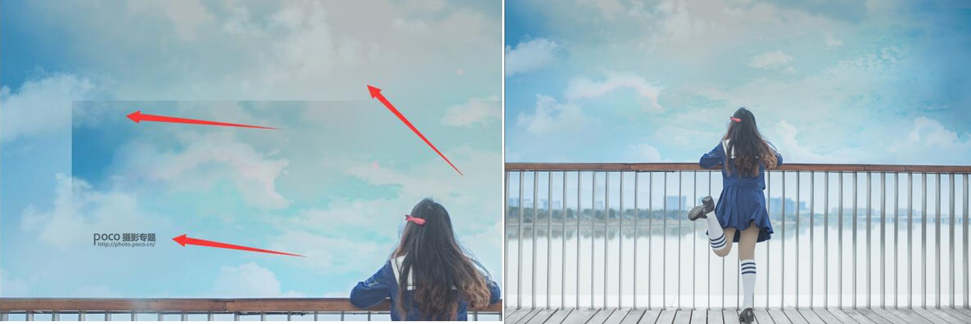 Photoshop調(diào)出湖邊女孩二次元動漫結(jié)果,破洛洛